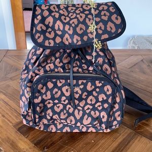 Kate Spade Leopard Backpack